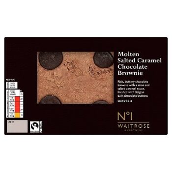 No.1 Molten Salted Caramel Chocolate Brownie (400g)