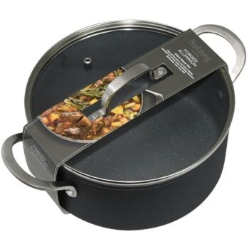 Nutmeg Home Forged Aluminium Stock Pot (24cm)
