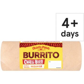 Old El Paso Chilli Beef Burrito (400g)