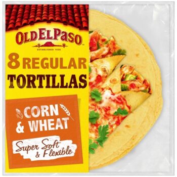 Old El Paso Corn & Wheat Tortilla Fajita Wraps