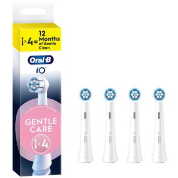 Oral-B iO Gentle Care Brush Heads Counts (4)