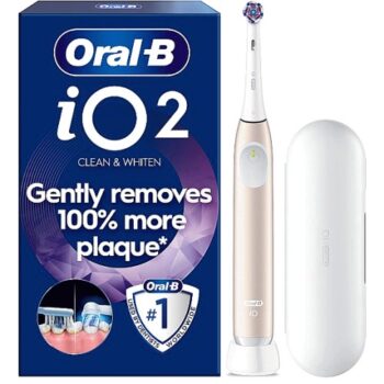 Oral-B iO2 Calm Pink Electric Toothbrush Whitening Edition
