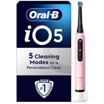 Oral-B iO5 Blush Pink Electric Toothbrush
