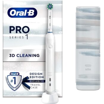 Oral B Pro 1 680 Striking Cross Action White Electric Toothbrush