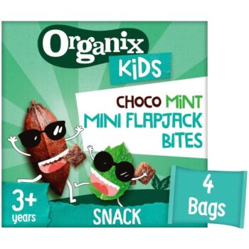 Organix KIDS Cool Choco Mint Mini Organic Flapjack Bites