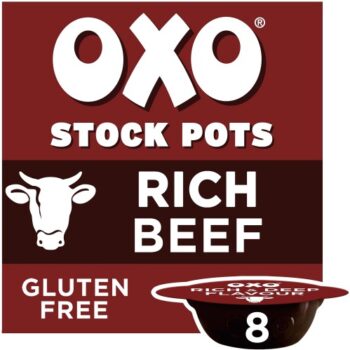 Oxo Beef Onion & Rosemary Stock Pots (8 x 160g)