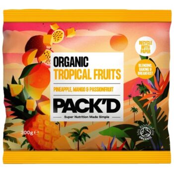 PACK'D Organic Tropical Fruits (300g)