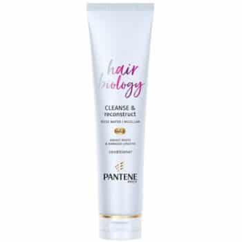 Pantene Hair Biology Cleanse & Reconstruct Conditioner Micellar Water for Greasy & Damaged Hair (160ml)