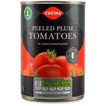 Peeled Plum Tomatoes in a Rich Tomato Juice