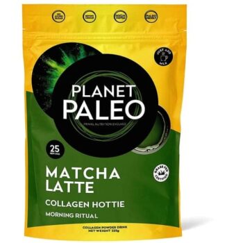 Planet Paleo Matcha Latte Collagen Hottie Powder Drink (225g)