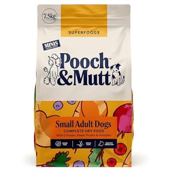 Pooch And Mutt Grain Free Complete Dry Small Adult Dog Superfood Chicken (7.5kg)
