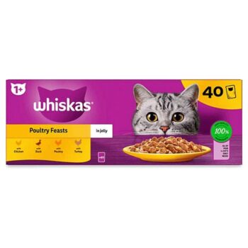 Poultry Feasts Cat Food in Jelly Pouch (40)
