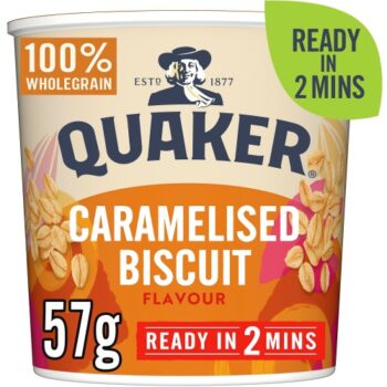 Quaker Caramelised Biscuit Porridge Pot (57g)