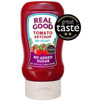 Real Good No Added Sugar Ketchup Low Salt (310g)