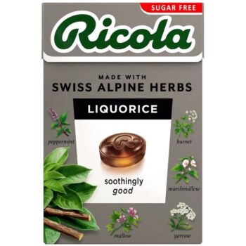 Ricola Sugar Free Liquorice Drops (45g)