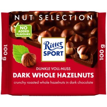 Ritter Sport Dark Whole Hazelnuts (100g)