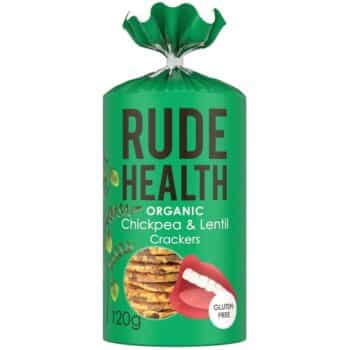 Rude Health Chickpea & Lentil Crackers (120g)
