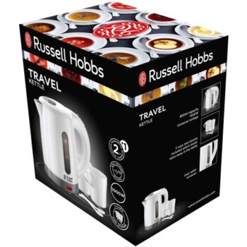 Russell Hobbs Travel Light White Small Kettle 23840