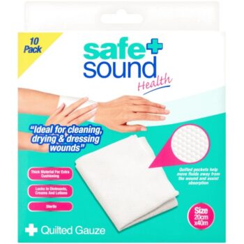 Safe & Sound Health Quilted Gauze (10)