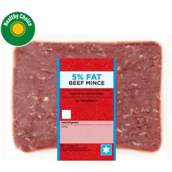 Sainsbury's British or Irish 5% Fat Beef Mince (500g)