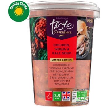 Sainsbury's Chicken Nduja & Kale Soup Limited Edition Taste the Difference (600g)