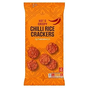 Sainsbury's Chilli Spicy Thai Rice Crackers (125g)