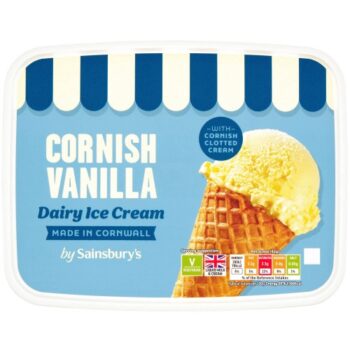 Sainsbury's Cornish Dairy Ice Cream (2 Litre)