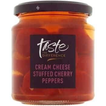 Sainsbury's Cream Cheese Stuffed Cherry Peppers Taste the Difference (280g)