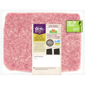 Sainsbury's Fat Lamb Mince Taste the Difference (400g)