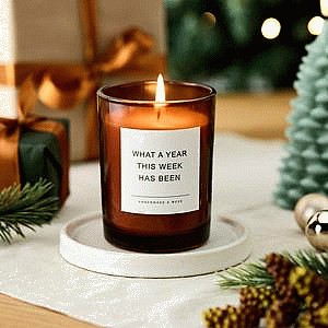 Sainsbury's Home What a Year This Week Has Been Candle