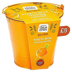 Sainsbury's Little Ones Garden Easy to Grow Crunchy Carrots 5+ Years