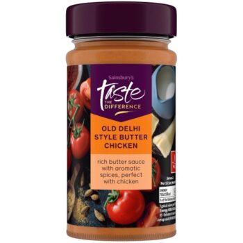 Sainsbury's Old Delhi Style Butter Chicken Curry Sauce Taste the Difference (340g)