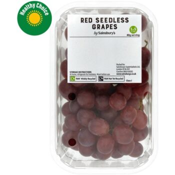 Sainsbury's Red Seedless Grapes (500g)