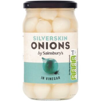 Sainsbury's Silverskin Onions in Vinegar (230g*) (440g)
