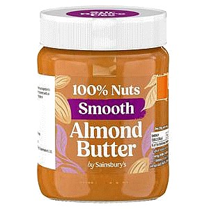 Sainsbury's Smooth Almond Butter (340g)