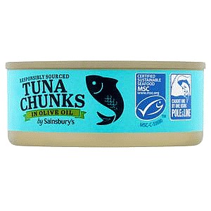 Sainsbury's Tuna Chunks in Olive Oil (145g)