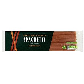 Sainsbury's Wholegrain Spelt Spaghetti Pasta (500g)