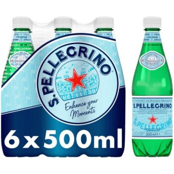 San Pellegrino Sparkling Mineral Water (6 x 500ml)