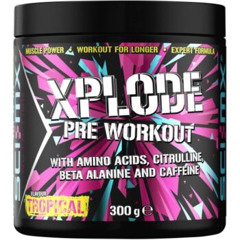 Sci-Mx X-Plode Pre-Workout Powder Tropical (300g)