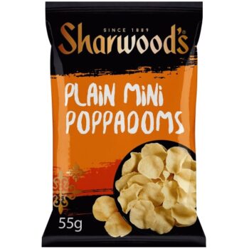 Sharwood's Mini Plain Poppadoms (55g)