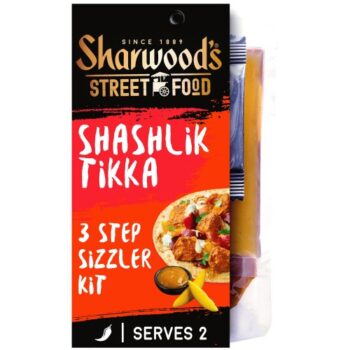 Sharwood's Street Food 3 Step Sizzler Kit Shashlik Tikka