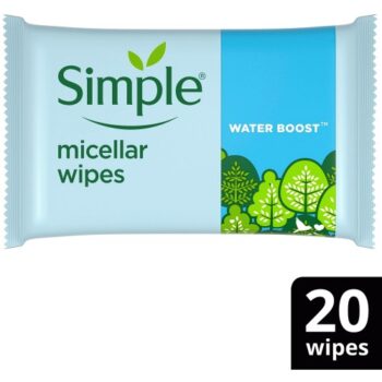 Simple Kind to Skin Micellar Biodegradable Cleansing Wipes