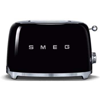 Smeg 2 Slice Toaster Black