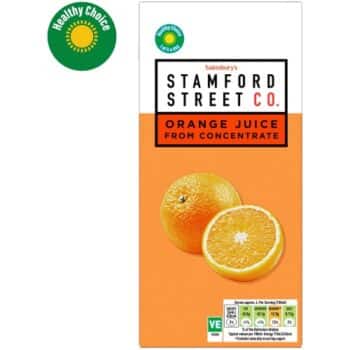 Stamford Street Co. Orange Juice from Concentrate (1 Litre)