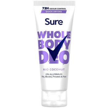 Sure Women Rio Coconut 72Hr Whole Body Deodorant Cream (75ml)
