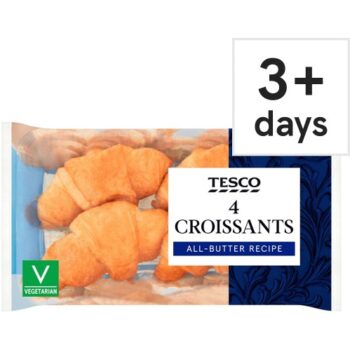 Tesco All Butter Croissants (4)