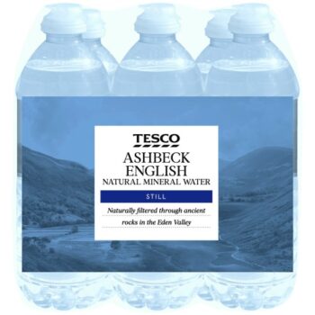 Tesco Ashbeck Natural Mineral Water Sport
