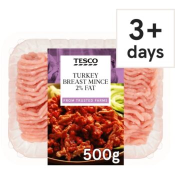 Tesco British Turkey Breast Mince 2% Fat (500g)
