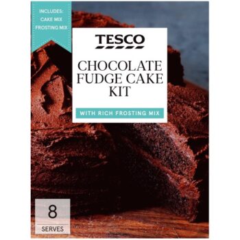Tesco Chocolate Fudge Cake Kit