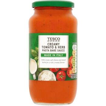 Tesco Creamy Tomato & Herb Pasta Bake Sauce (500g)
